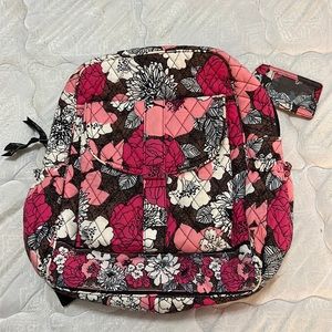 Vera Bradley Mocha Rouge Backpack